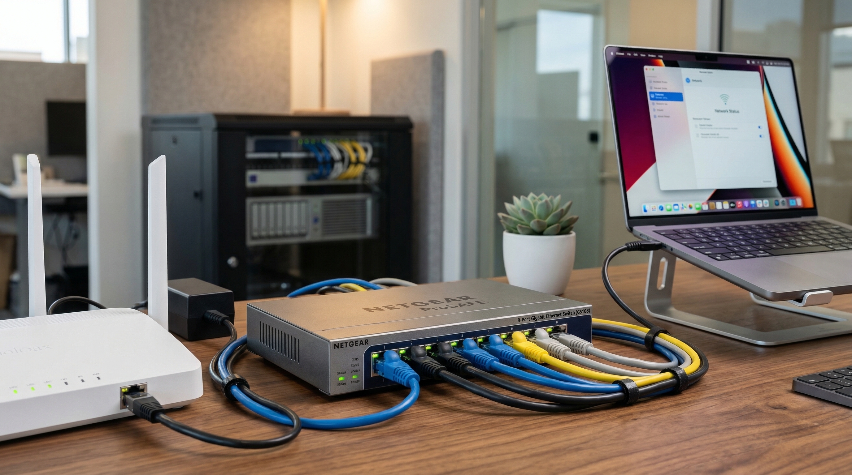 Switch 8 port Gigabit - ảnh 2